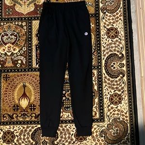 Champion Powerblend fleece joggers, Men’s Small, Black